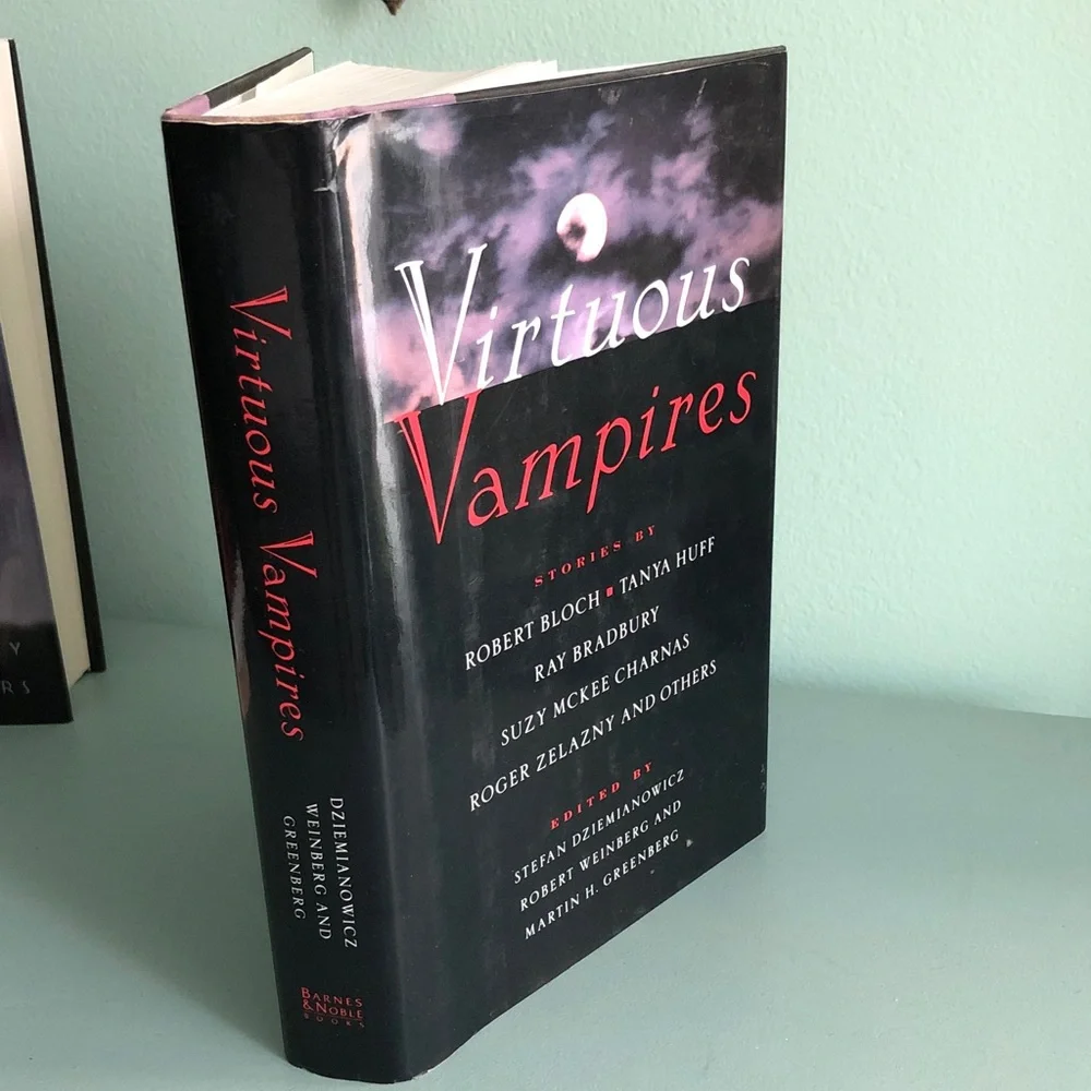 HC Virtuous Vampires Horror Fiction Book 1996 Gothic Short Stories